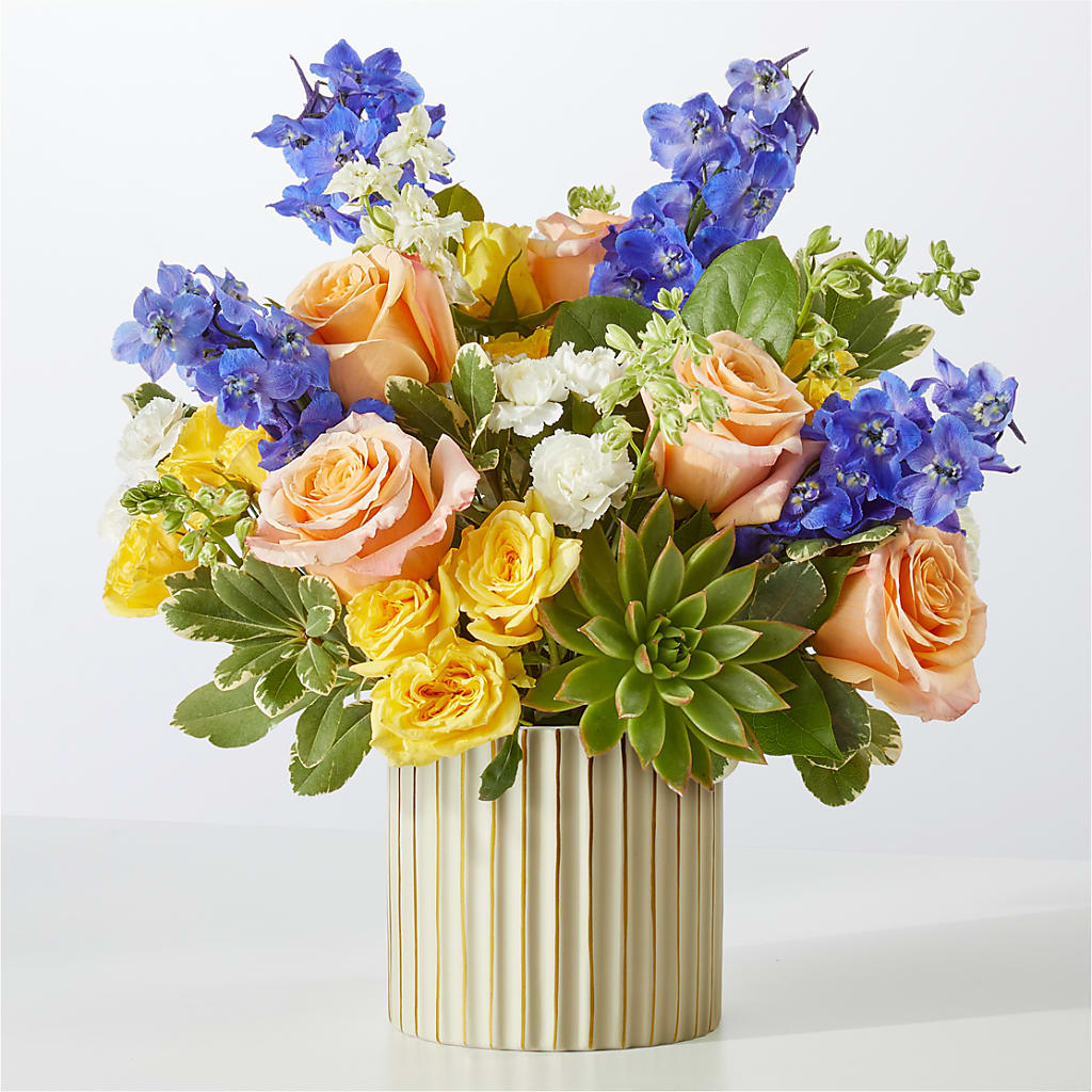 Cobalt Reverie Bouquet – Janette Florists Inc, Windsor ON