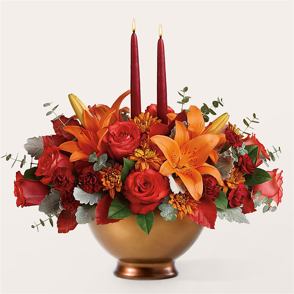 Fruits of Fall Centerpiece – Janette Florists Inc, Windsor ON