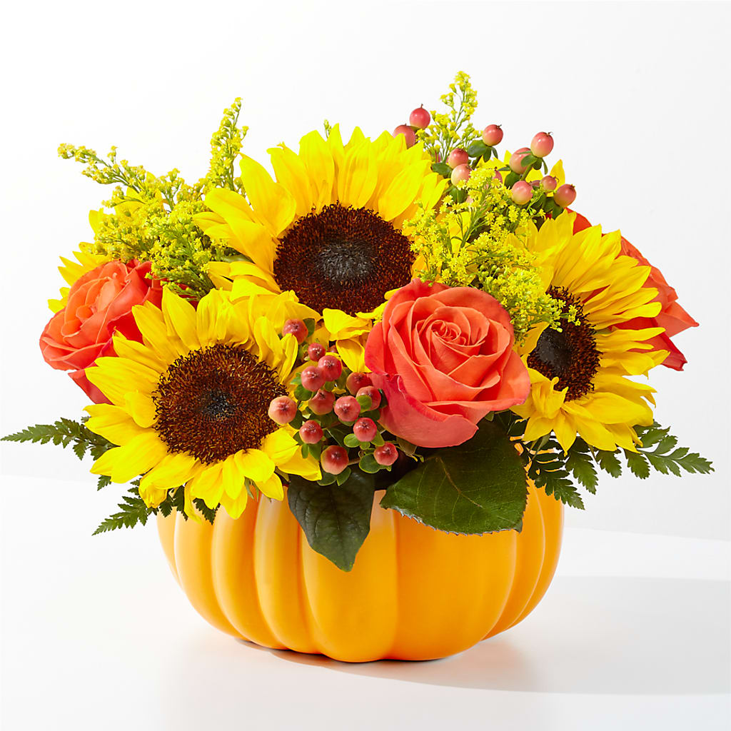 Pick of the Patch Pumpkin Bouquet – Janette Florists Inc, Windsor ON