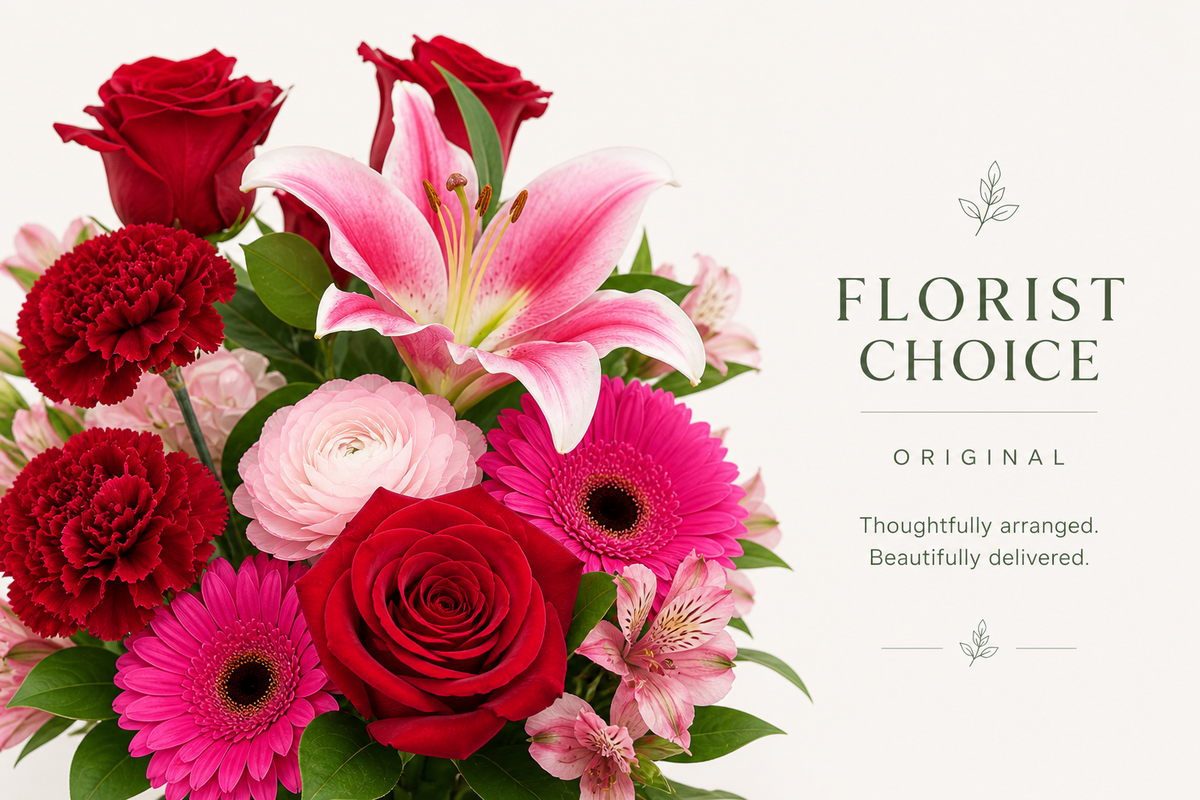 Florist Choice - Love & romantic – Janette Florists Inc, Windsor ON