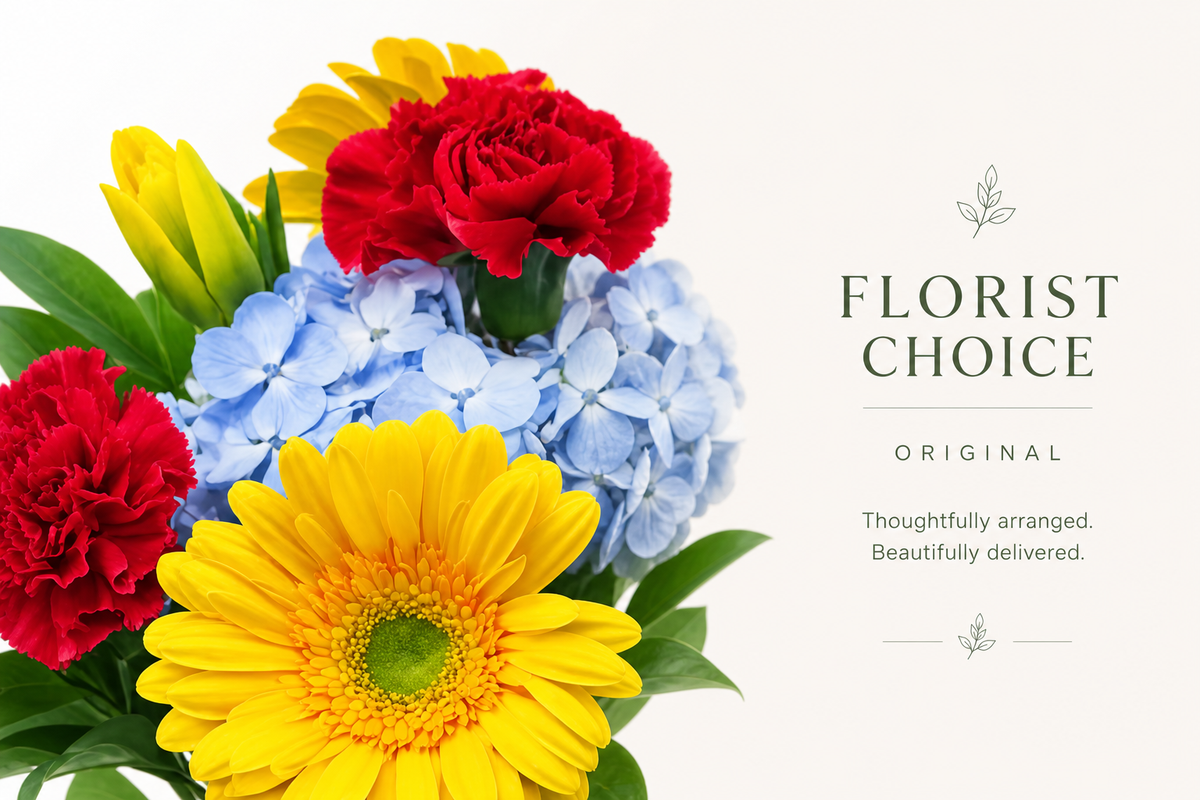 Florist Choice - Bright & bold – Janette Florists Inc, Windsor ON