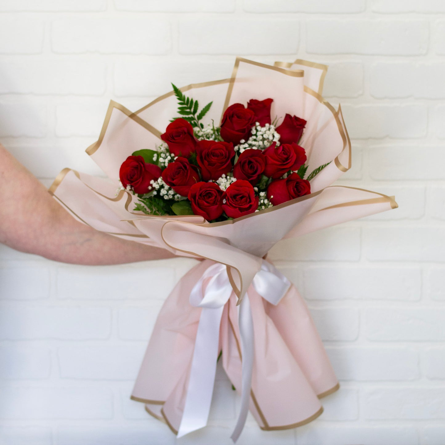 Simply Elegant Roses Wrapped