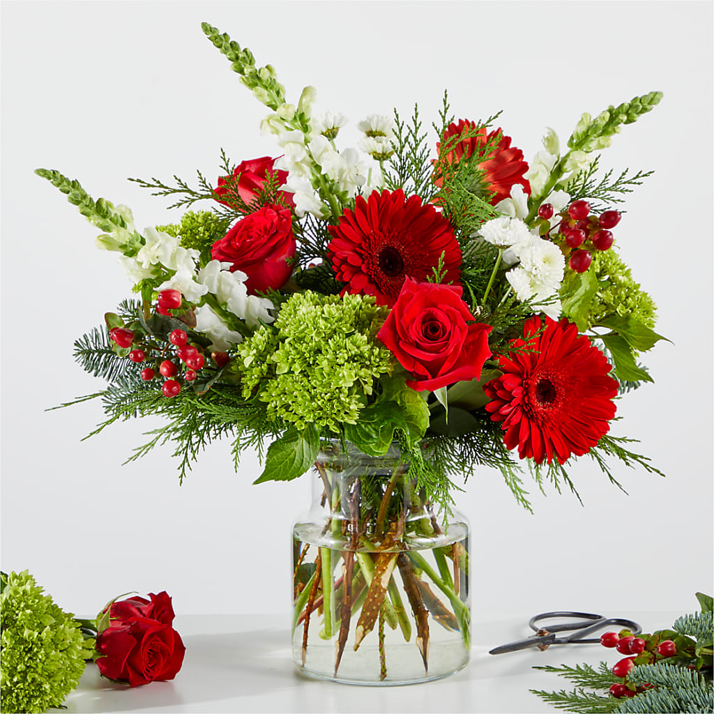 Merry Moment Bouquet – A Florist Original – Janette Florists Inc, Windsor ON