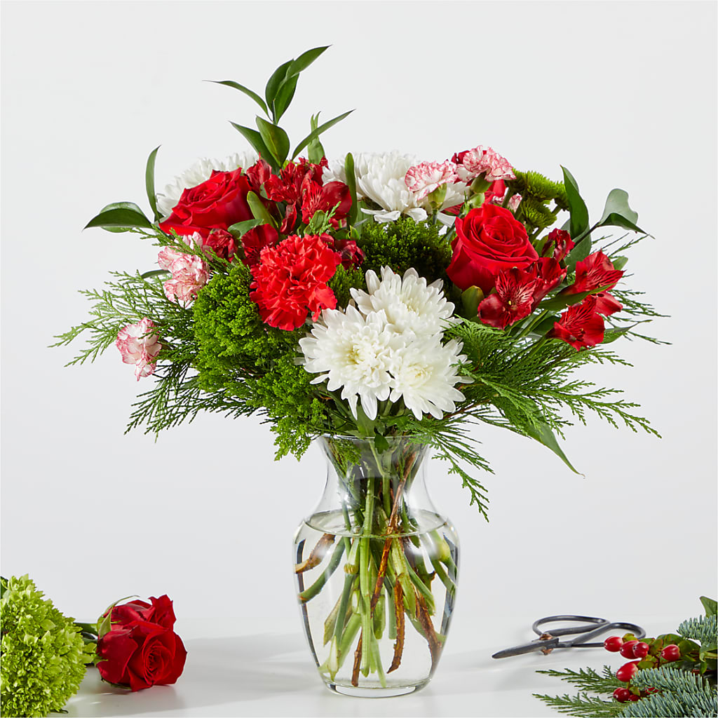 Merry Moment Bouquet – A Florist Original – Janette Florists Inc, Windsor ON