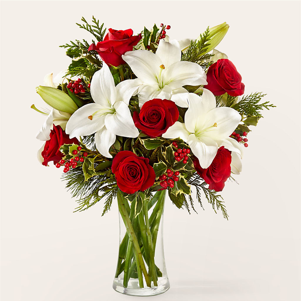 Sparkling Snowflakes Bouquet – Janette Florists Inc, Windsor ON