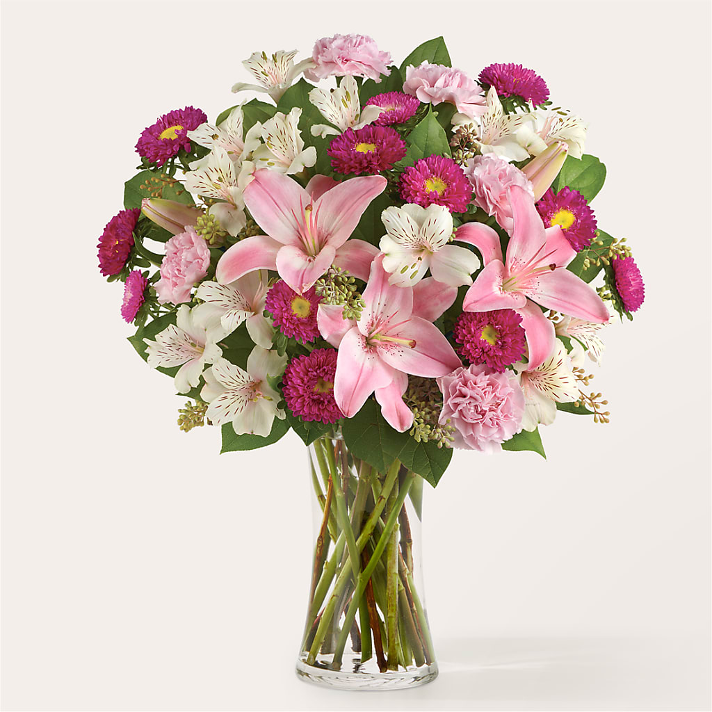 Feeling Fuchsia Bouquet – Janette Florists Inc, Windsor ON