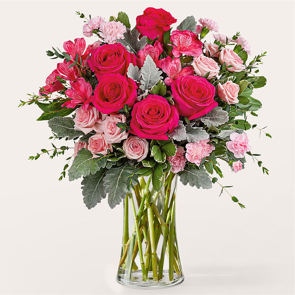 Tickled Pink Bouquet – Janette Florists Inc, Windsor ON