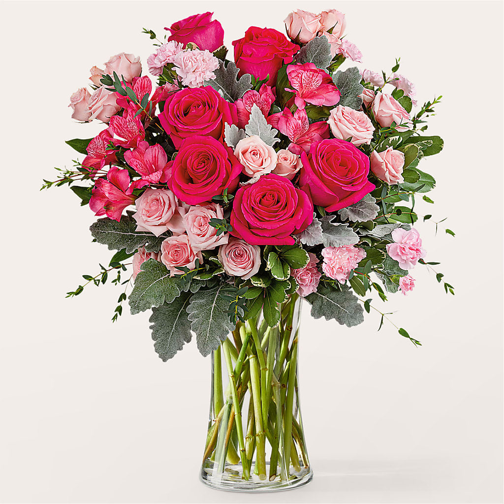 Tickled Pink Bouquet – Janette Florists Inc, Windsor ON