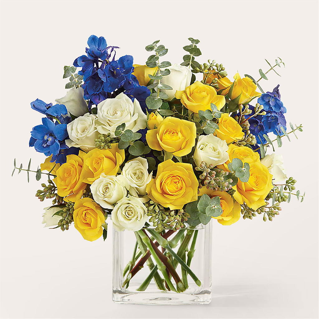Sparkling Citrine Bouquet – Janette Florists Inc, Windsor ON