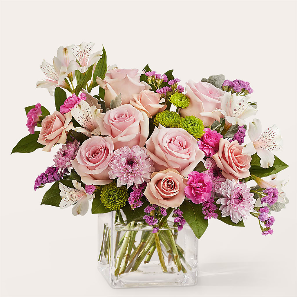 Pink Suede Bouquet – Janette Florists Inc, Windsor ON