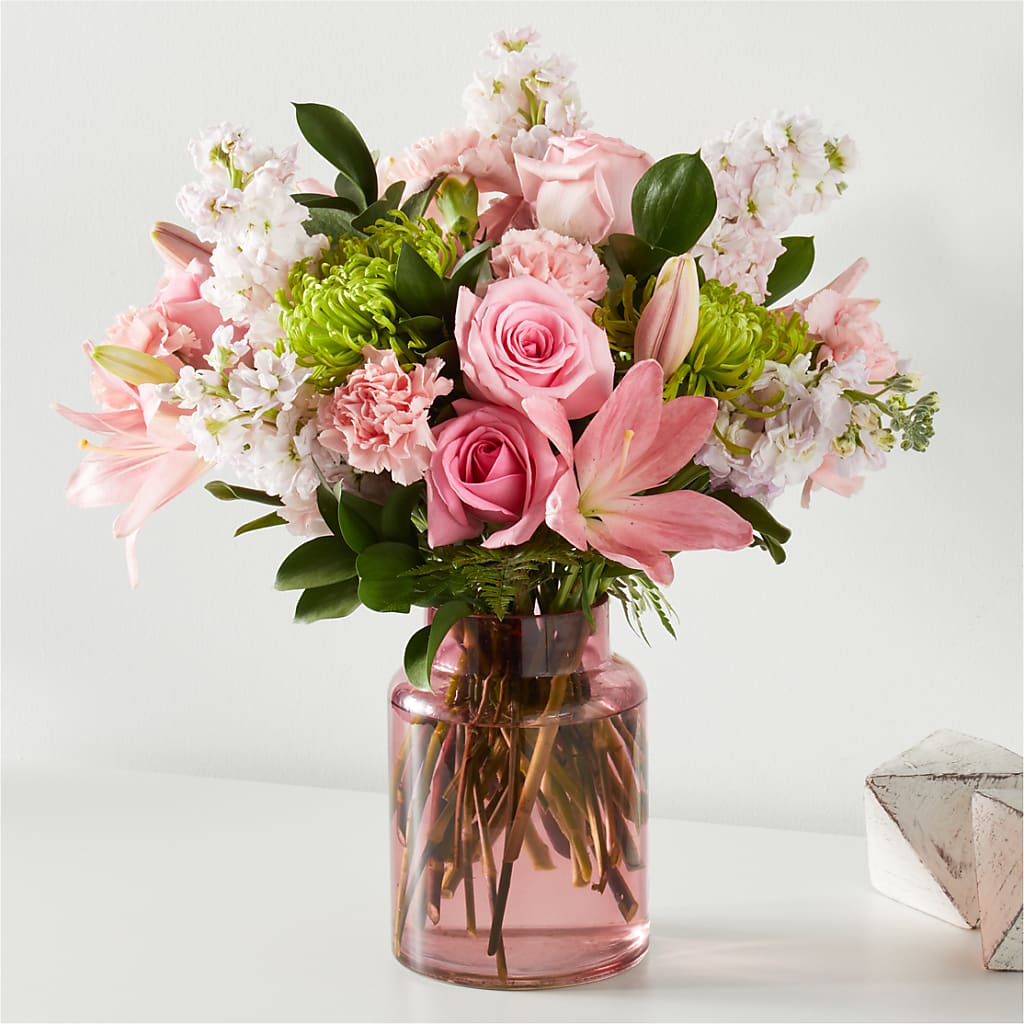 Pretty in Pink Bouquet – Janette Florists Inc, Windsor ON