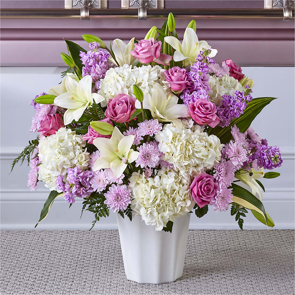 Heaven Sent Floor Basket – Janette Florists Inc, Windsor ON