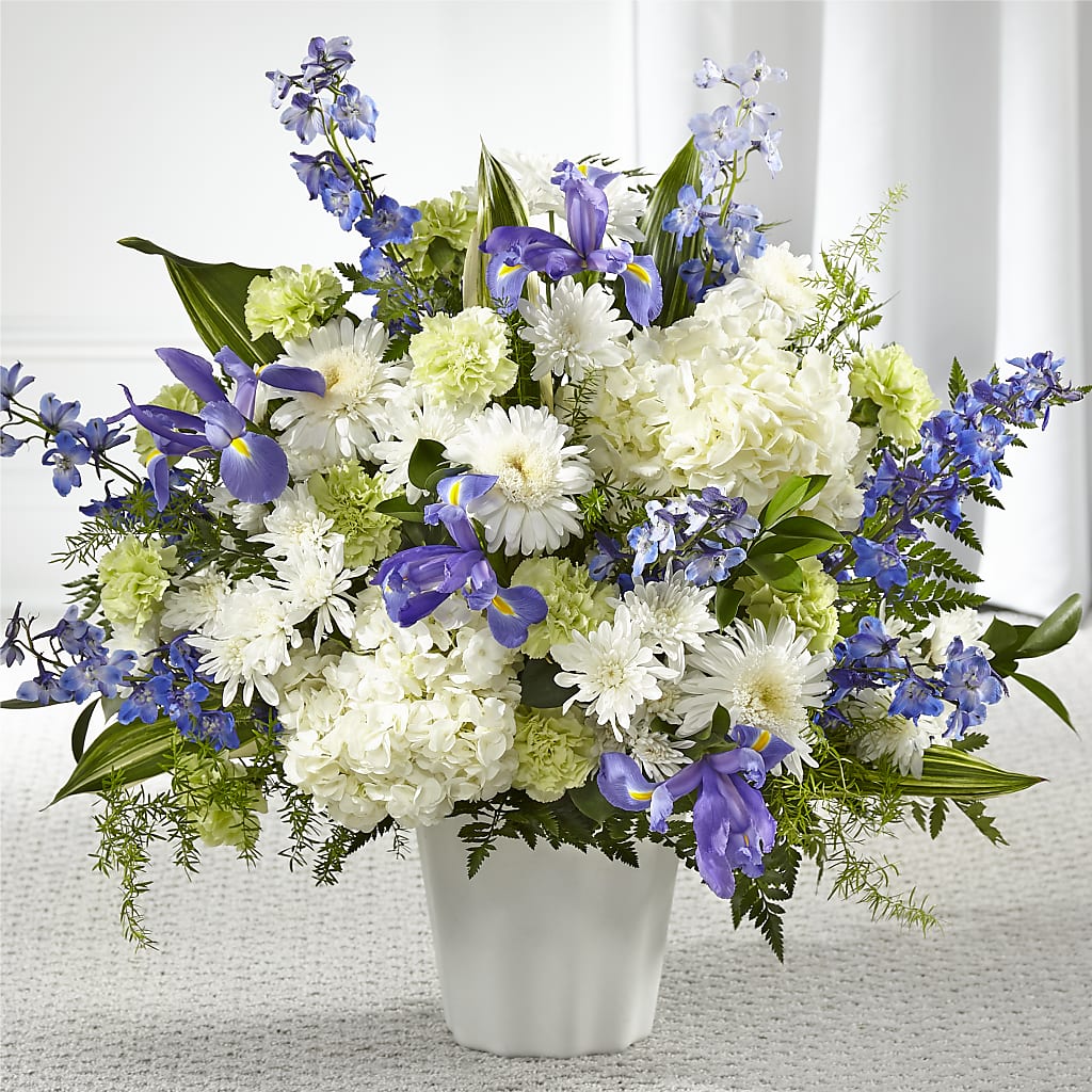 Soft Serenity Floor Basket – Janette Florists Inc, Windsor ON