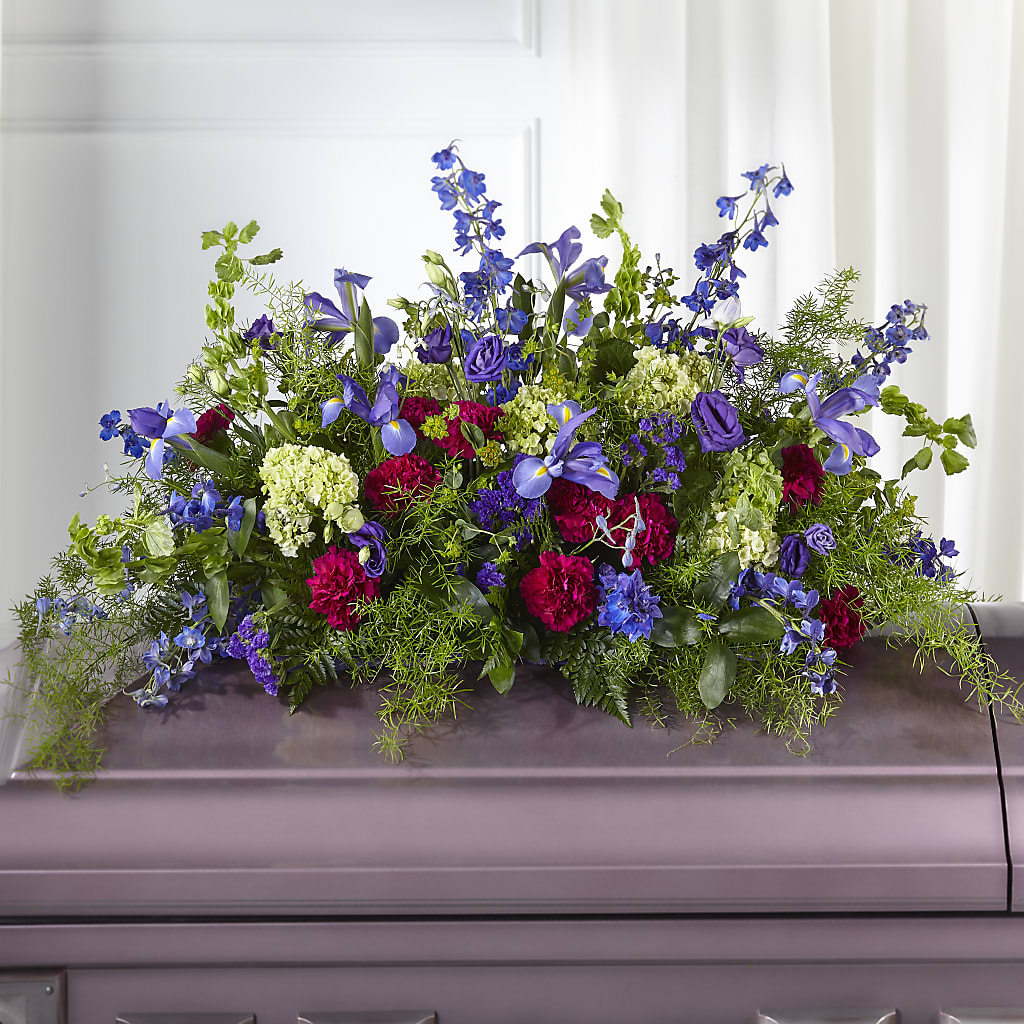 Always Treasured Casket Spray – Janette Florists Inc, Windsor ON