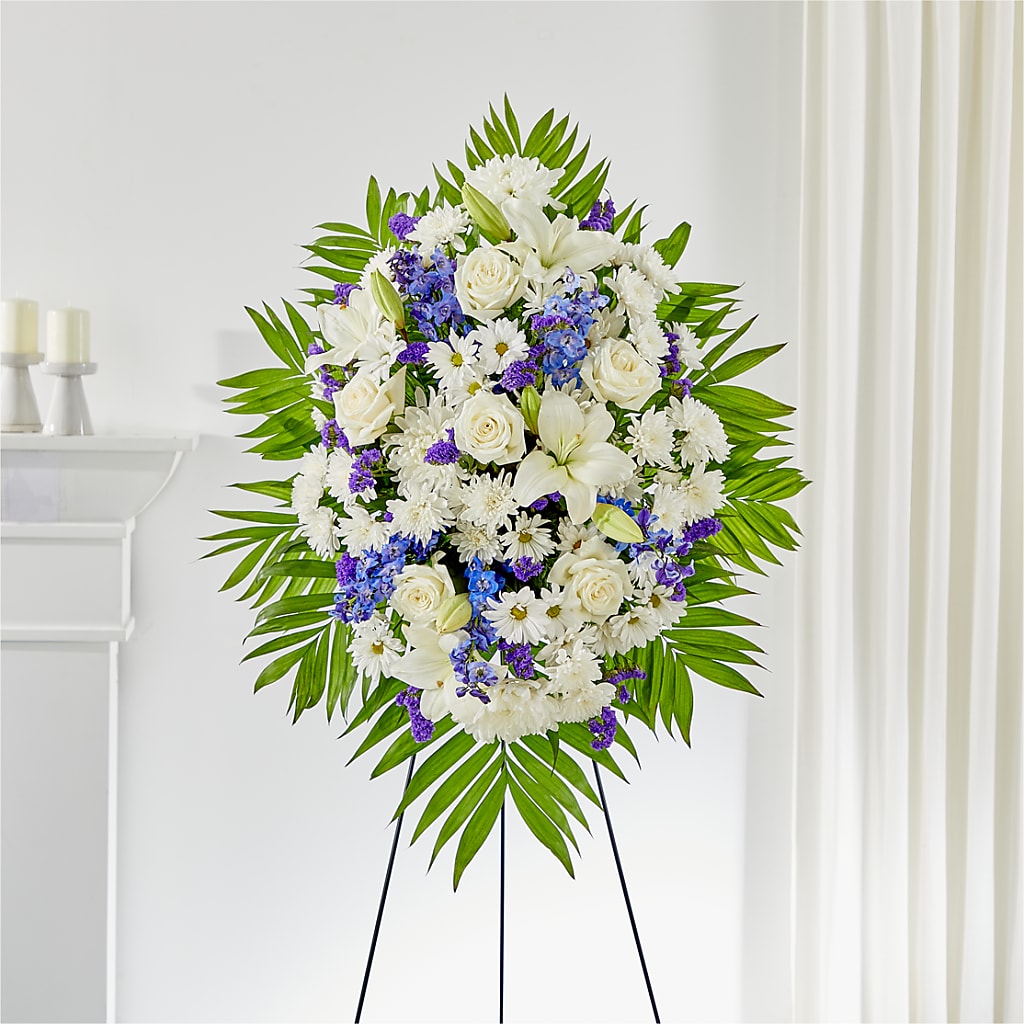 At Rest Standing Spray – Janette Florists Inc, Windsor ON