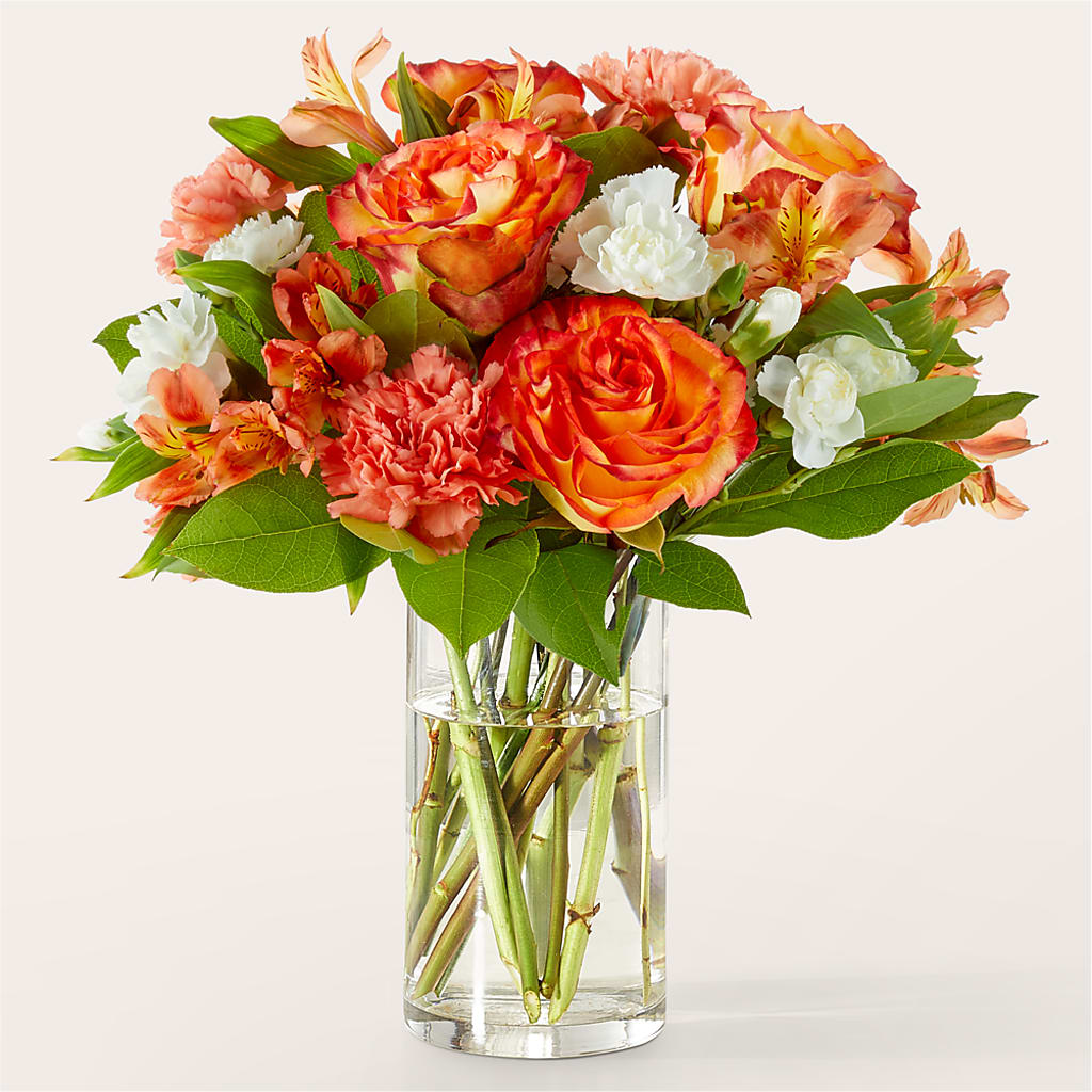 Apricot Glow Bouquet – Janette Florists Inc, Windsor ON