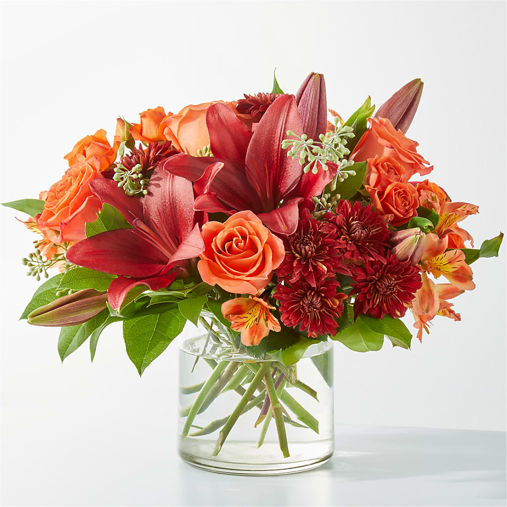 Crimson Leaves Bouquet – Janette Florists Inc, Windsor ON