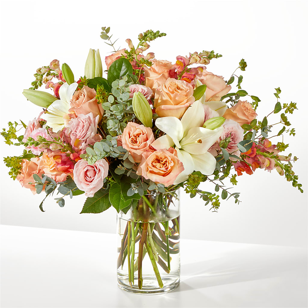 Grapefruit Splash Bouquet – Janette Florists Inc, Windsor ON