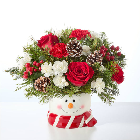 Jolly Snowman Bouquet –  Janette Florists Inc, Windsor ON