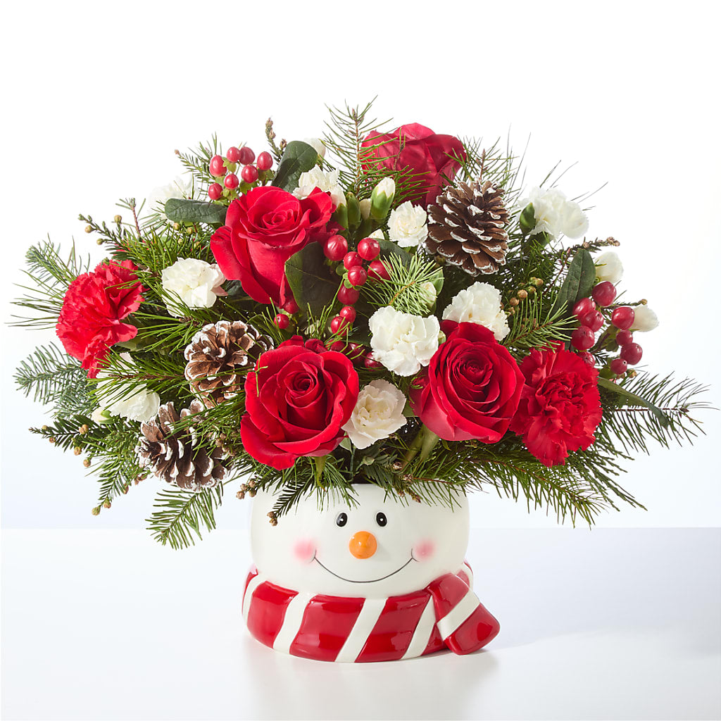 Jolly Snowman Bouquet –  Janette Florists Inc, Windsor ON