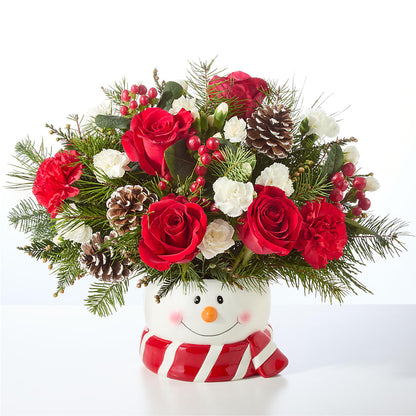 Jolly Snowman Bouquet –  Janette Florists Inc, Windsor ON
