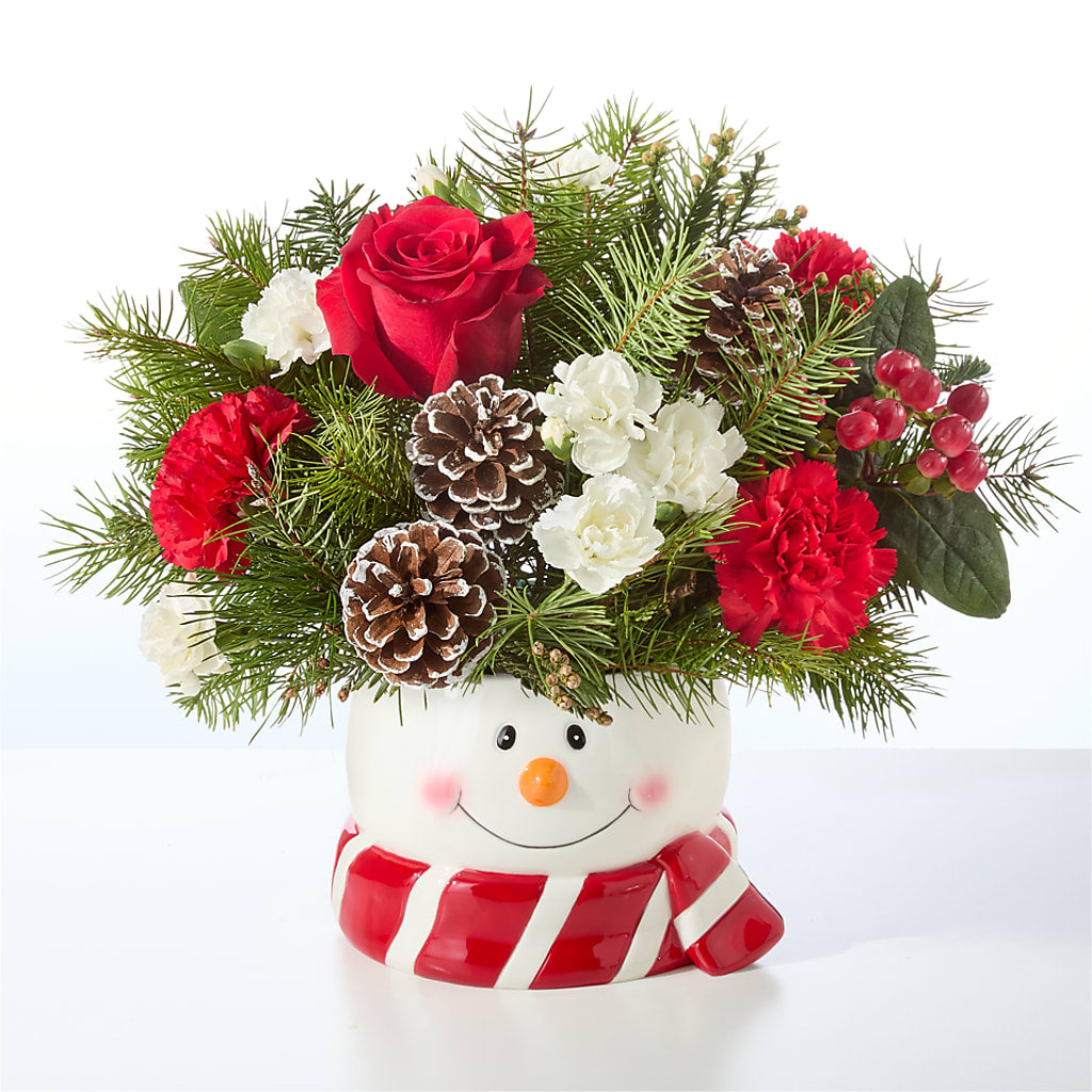Jolly Snowman Bouquet –  Janette Florists Inc, Windsor ON