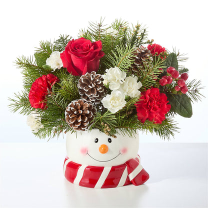Jolly Snowman Bouquet –  Janette Florists Inc, Windsor ON