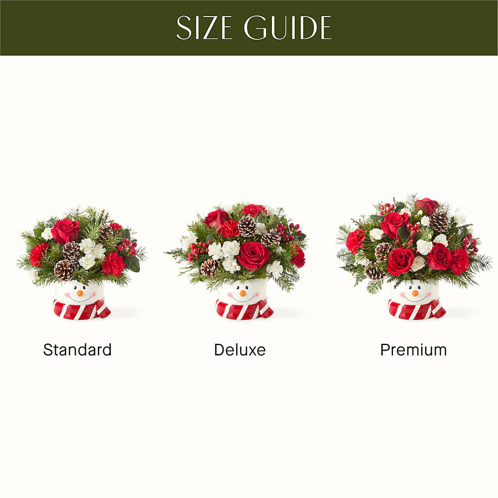 Jolly Snowman Bouquet –  Janette Florists Inc, Windsor ON
