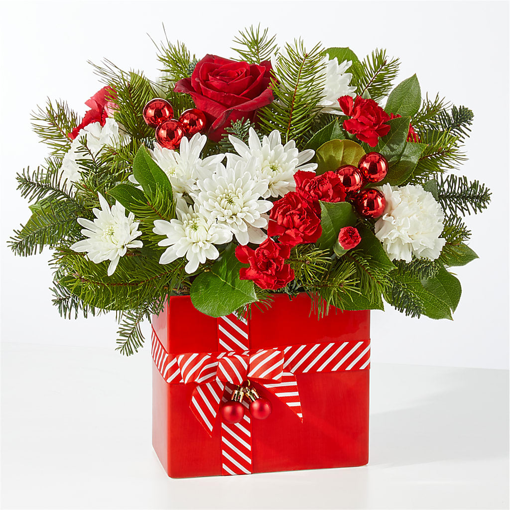 Presents Under the Tree Bouquet –  Janette Florists Inc, Windsor ON