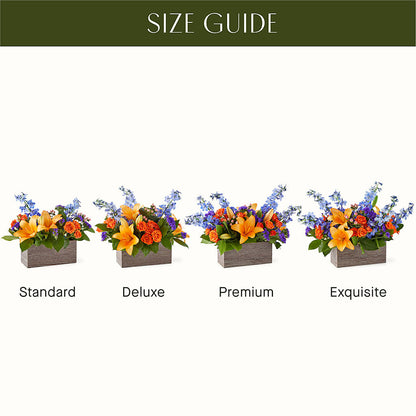 Radiant Citrus Box Bouquet –  Janette Florists Inc, Windsor ON