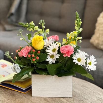 Sun Salutation Box Bouquet –  Janette Florists Inc, Windsor ON