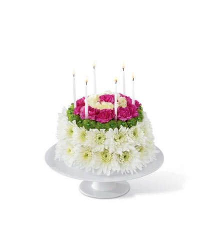 The FTD® Wonderful Wishes™ Floral Cake –  Janette Florists Inc, Windsor ON