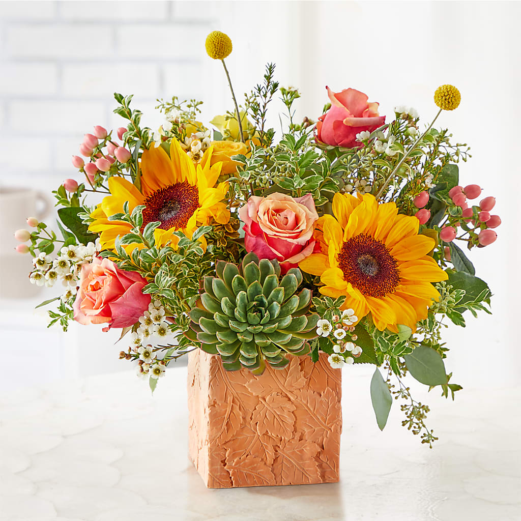 Sunflower Season Bouquet –  Janette Florists Inc, Windsor ON