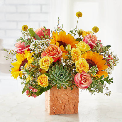 Sunflower Season Bouquet –  Janette Florists Inc, Windsor ON
