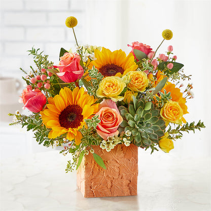 Sunflower Season Bouquet –  Janette Florists Inc, Windsor ON