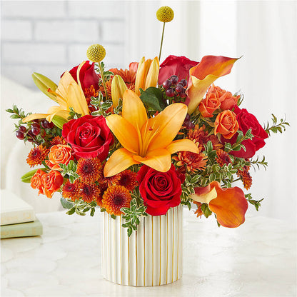 Scarlet Skies Bouquet –  Janette Florists Inc, Windsor ON