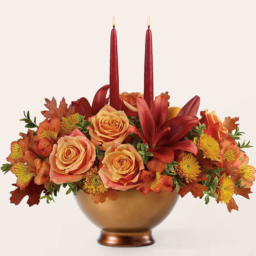 Harvest Table Centerpiece –  Janette Florists Inc, Windsor ON