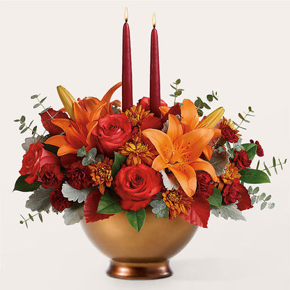 Fruits of Fall Centerpiece –  Janette Florists Inc, Windsor ON
