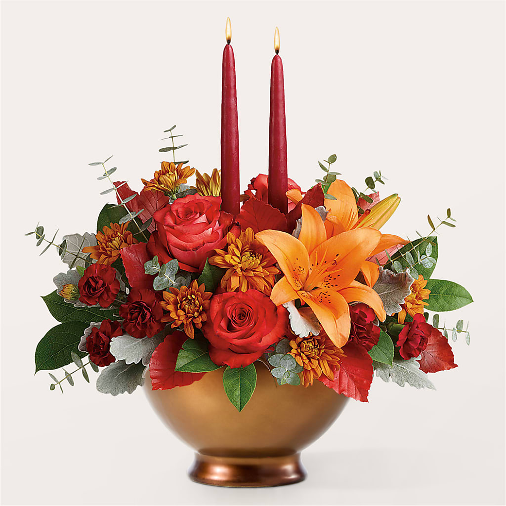 Fruits of Fall Centerpiece –  Janette Florists Inc, Windsor ON