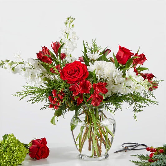Merry Moment Bouquet – A Florist Original –  Janette Florists Inc, Windsor ON