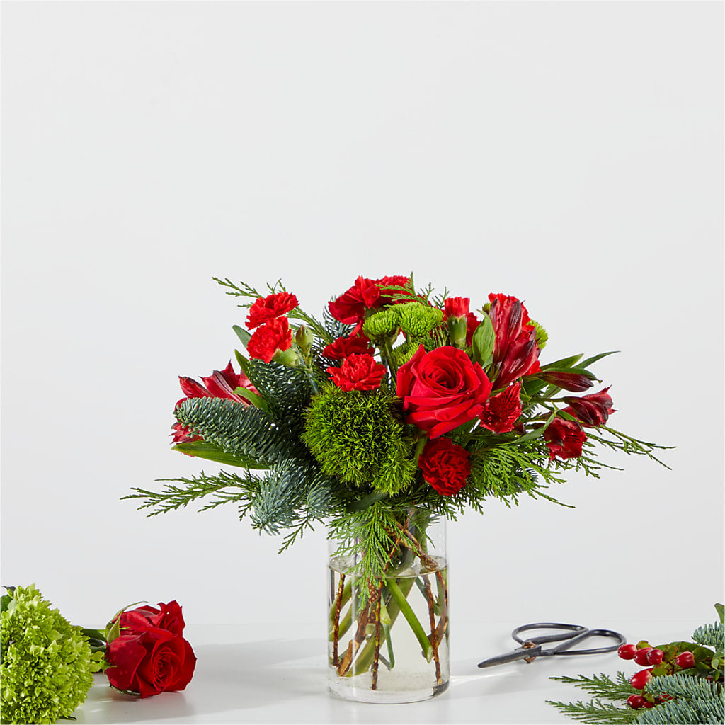 Merry Moment Bouquet – A Florist Original –  Janette Florists Inc, Windsor ON