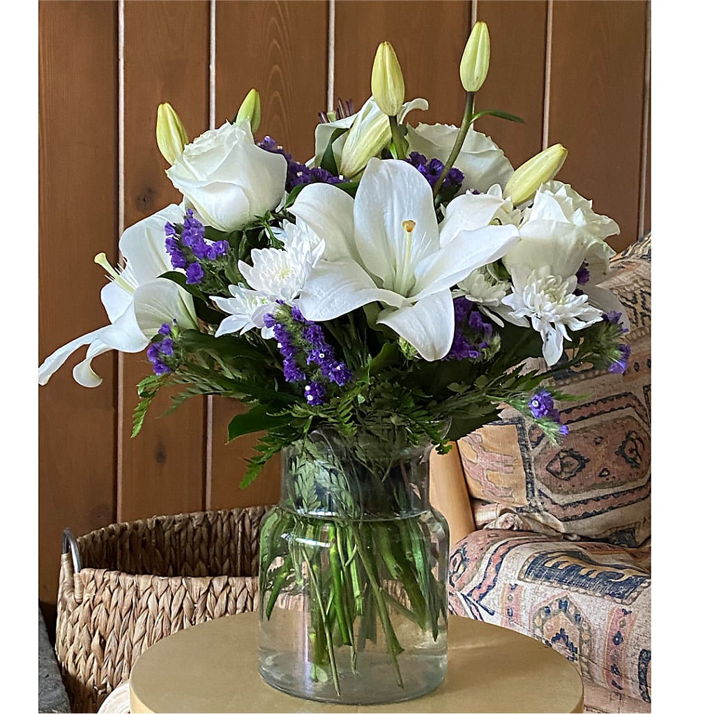 Beyond Blue Bouquet –  Janette Florists Inc, Windsor ON