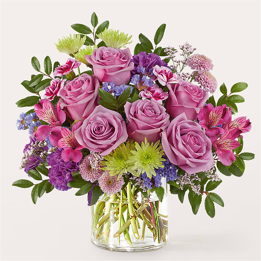 Glass Half Full Bouquet –  Janette Florists Inc, Windsor ON