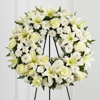Treasured Tribute Wreath –  Janette Florists Inc, Windsor ON