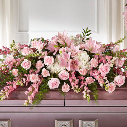 Life & Remembrance Casket Spray –  Janette Florists Inc, Windsor ON
