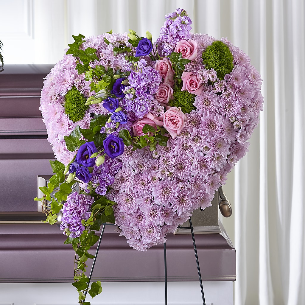 Treasured Love Standing Heart –  Janette Florists Inc, Windsor ON