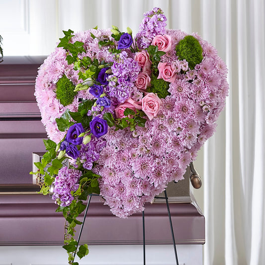 Treasured Love Standing Heart –  Janette Florists Inc, Windsor ON