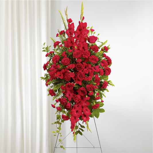 From the Heart Standing Spray –  Janette Florists Inc, Windsor ON