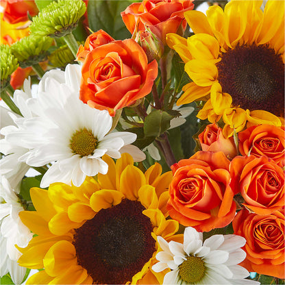 Sun-drenched Blooms Bouquet –  Janette Florists Inc, Windsor ON