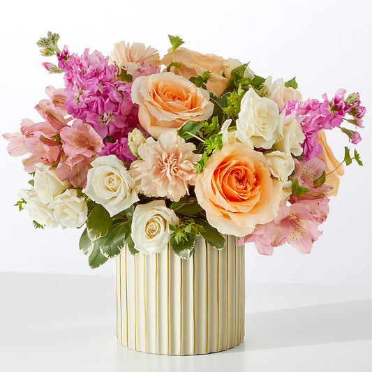 Paradise Bouquet with Ivory Vase –  Janette Florists Inc, Windsor ON